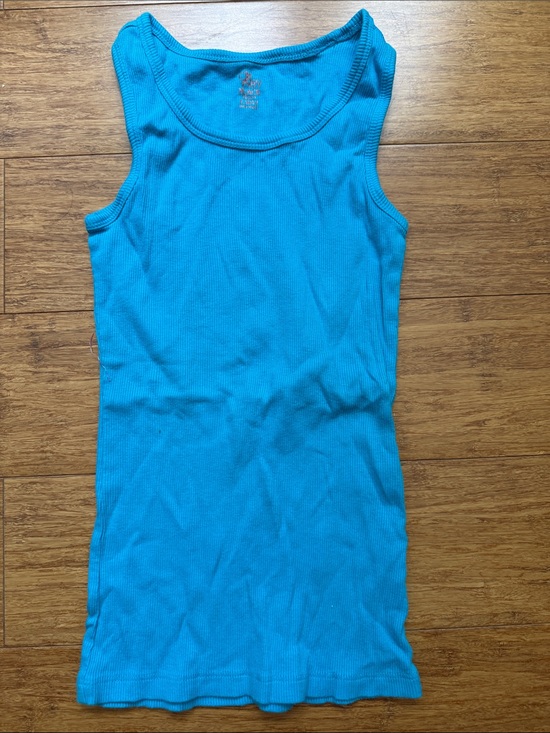 The Children's Place Other - The Children's Place Turquoise Ribbed Tank Top